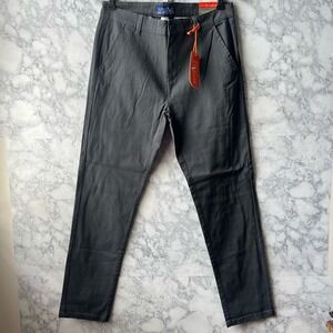 West Ace Men's Stretch Flex Chino Gray Trouser Size 32/30